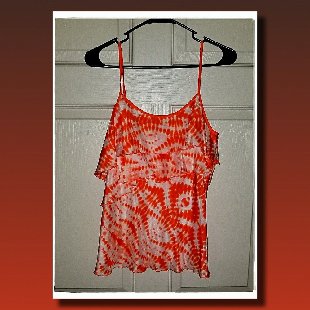 Silk Layered Tank - Picture 2 of 3